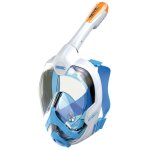 Masque facial magica small / medium - couleur - bleu / orange