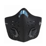 Masque de formation - limiter votre consommation d'oxygène - noir Masque de formation - limiter votre consommation d'oxygène - noir