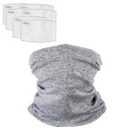 Masque foulard filtrant + 6 tampons filtrants, echarpe de col anti - poussière, echarpe de protection ... Masque foulard filtrant + 6 tampons filtrants, echarpe de col anti - poussière, echarpe de protection ...
