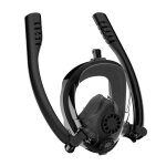 Masque intgral de plonge sous - marine pour hommes et femmes, equipement de plonge avec tuba, anti ...