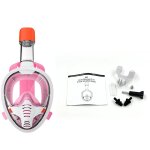 Masque intgral de plonge sous - marine avec tuba, anti - bue, natation, mise a niveau sre, sparation ...