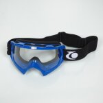 Masque lunette cross bleu trendy yh16 / mtc01 neuf pour moto 50 a boite