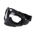 Masque lunette cross noir nexone pour motocross enduro tt tout terrain neuf