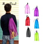 Masque de lunettes de plong�e sous - marine durable, accessoire de sac a main en maille avec cordon de ...