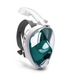 Masque de plonge anti - bue sous - marine, tube respirant pliable, zone de vision large, equipement ...
