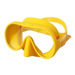Masque de plongée en apnée anti - buée pour hommes et femmes, cadre en silicone souple, lunettes de masque ... Masque de plongée en apnée anti - buée pour hommes et femmes, cadre en silicone souple, lunettes de masque ...
