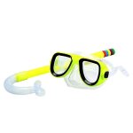 Masque de plonge en apne pour enfants, ensemble de comptitivit, lunettes de natation avec tuba sec, ...