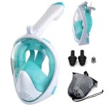 Masque de plongée en apnée professionnel anti - buée, lunettes de plongée sous - marine a vision large, ... Masque de plongée en apnée professionnel anti - buée, lunettes de plongée sous - marine a vision large, ...
