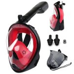 Masque de plongée en apnée professionnel anti - buée, lunettes de plongée sous - marine a vision large, ... Masque de plongée en apnée professionnel anti - buée, lunettes de plongée sous - marine a vision large, ...