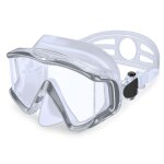 Masque de plong�e, lunettes de natation avec couvre - nez blanc