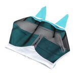 Masque de protection pour cheval contre les moustiques et les parasites couleur bleu specifications s ...