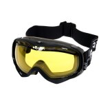 Masque de ski cairn speed nr mat c1 jaune noir uni