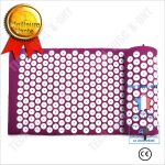 Massage du corps de yoga lit matelas douleur soulager acupressure coussin tapis shiatsu massage du dos ...