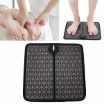 Masseur electrique ems pour les pieds, stimulateur musculaire, coussin faonnant les jambes, rechargeable ...