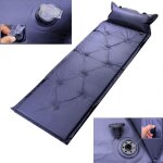 Matelas auto gonflable randonne camping lit de camp violet