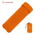 Matelas de couchage gonflable d'extrieur, matelas de camping avec oreillers, tapis de voyage, lit pliant, ...