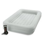 Matelas gonflable - intex kidz - 1 personne - 107x168x25 cm (lxlxh) - vert menthe - avec pompe a main ...