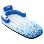 Matelas gonflable plage piscine bestway matela indigo wave 1 place blanc 2000000677637