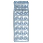 Matelas gonflable plage piscine bestway metal tech lounge gris 68484