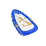 Matelas gonflable plage piscine bestway nautical paradise boat bleu moyen unique