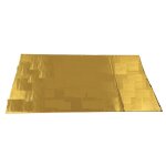 Materiau isolation or en aluminium butyle 460x800x2. 1mm 5 pieces Materiau isolation or en aluminium butyle 460x800x2. 1mm 5 pieces
