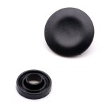 Matte black bouton de joystick noir pour audi a4 a5 horizon q5 q7 s5 dock s8 cabriolet sedan avant mmi, ...