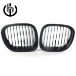 Matte black calandre avant noire brillante / mate, 2 pi�ces, pour bmw z3 1996 - 2002 51138397504 51138397503 ...