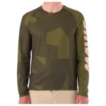 Mavic - deemax enduro l / s jersey - maillot de cyclisme taille xxl, brun