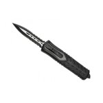 Max knives mko19 couteau lame double tranchant semi - dent�e 3cr13 manche 14 cm alu avec insert fibre ...