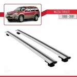 Compatible avec mazda tribute 2000 - 2007 barres de toit basic mod�le railing porte - bagages de voiture ...