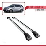 Compatible avec mercedes classe gle 3 (w166) post - facelift 2015 - 2018 ace - 1 barres de toit railing ...