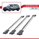 Compatible avec mercedes classe gle 4 (v167) 2019 - 2026 fly model barres de toit railing porte - bagages ...