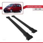 Compatible avec mercedes vaneo (w414) 2002 - 2005 barres de toit fly mod�le railing porte - bagages de ...