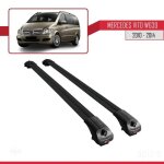 Barres de toit - ace - 1 - mercedes vito (w639) - aluminium - noir - charge utile < 300 kg