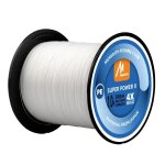 Meredith 300 m / 330 yard 4 tresses pche pe lignes 15 - 80lb hiver mer corde fil multifilament pour ...