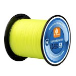 Meredith 300 m / 330 yard 4 tresses pche pe lignes 15 - 80lb hiver mer corde fil multifilament pour ...