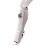 Metal boxe mb153 protge - tibias / pieds blanc taille xs