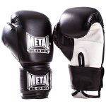 Metal boxe mb200 gants de boxe noir 10 oz