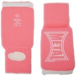Metal boxe protge - tibias / pieds rose taille s