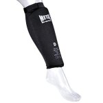 Metal boxe protge - tibia noir taille m