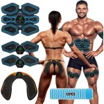 Mevronisshop - electrostimulateur musculaire, ceinture abdominale electrostimulation, 6 modes et 19 intensits ...