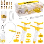 Mevronisshop - kit de purge de frein de v�lo pour frein a disque hydraulique pour vtt mtb, convient pour ...