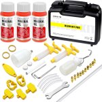 Mevronisshop - kit purge frein vtt pour shimano, tektro, magura, y compris joint m�tallique kit de d�gonflage ...