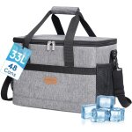 Mevronisshop - sac isotherme 33l, grand format glaciere souple isothermes, portable sacs isotherm courses ...