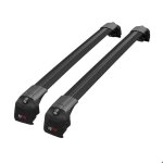 Compatible avec mg marvel r 2021 - 2025 ace - 2 barres de toit railing porte - bagages de voiture noir ...