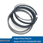 Mg6 ensemble de segments de piston de moteur, pour roewe 350 550 750 morris garage mg3 mg5 mg6 mg7 1. ...
