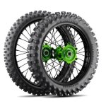 Michelin st cross 6 med 120 / 90 - 18 65m - pneus - pn tt, arri�re, diagonal - visuel non contractuel ...