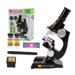 Microscope pour enfants, kit de laboratoire scientifique avec jouet educatif l�ger, cadeaux, instruments ...
