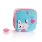 Mignon fille / femmes serviettes organisateur stockage tenir serviette hyginique sac etui bande dessine ...