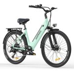 Milecity 1 e - bike v�lo electrique femme 26 pouces 250w 468 wh avec capteur de couple, 100km gr